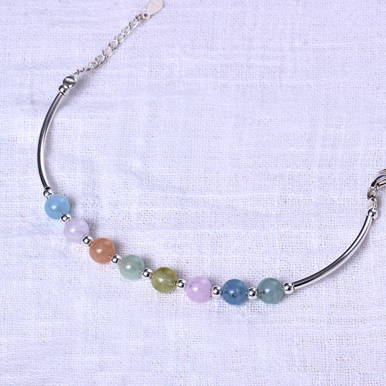 Сребърна гривна “Позитивност”