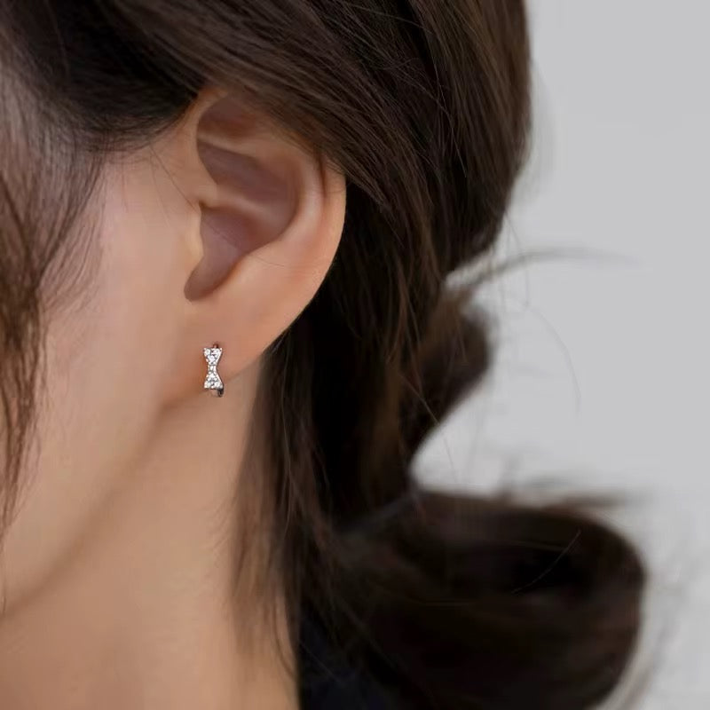 Сребърни обеци “Подарък”