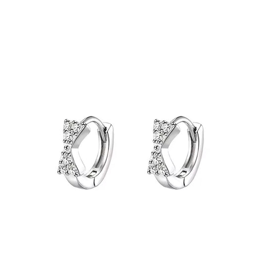 Сребърни обеци “Подарък”