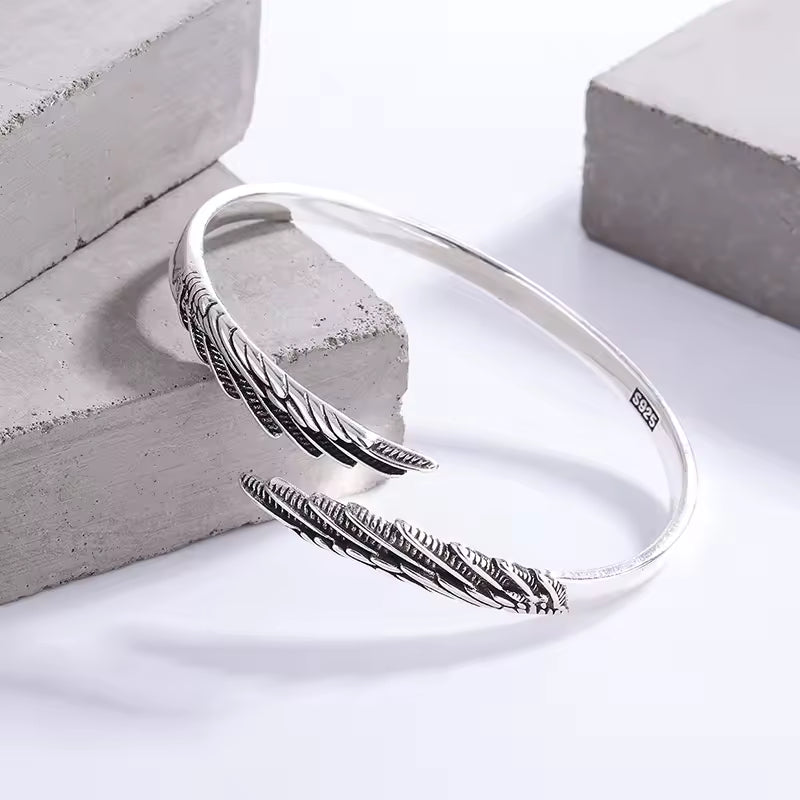 Сребърна гривна “Мираж”